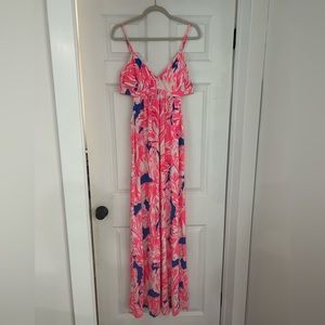 Lilly Pulitzer cutout maxi dress NWT